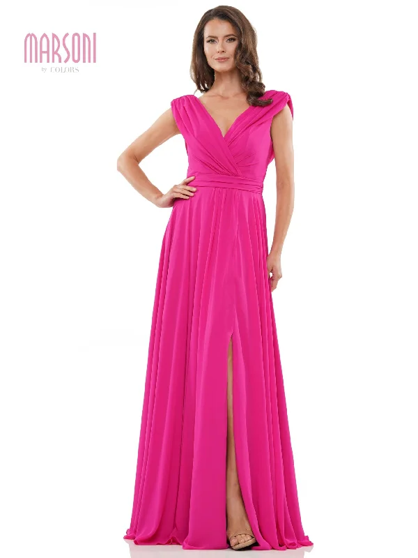 Maxi dresses with a halter neck for a stylish and sophisticated choice Maxi dresses with a halter neck for a stylish and sophisticated choice Marsoni M251 Fuchsia 10 Sale