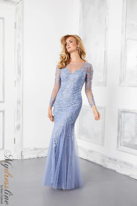 Formal dresses with tiered skirts and pearl embellishments for a luxurious feelMorilee 72301