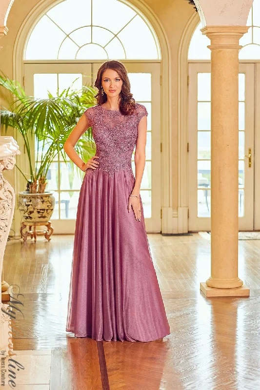 Formal dresses with gathered bodices and wide - leg skirts for a comfortable and stylish silhouetteMorilee 72520