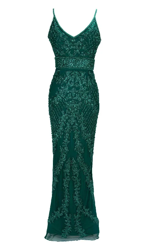 Sleeveless formal dresses with sequined straps and a - line skirts for a classic formal eventPaul Rekhi 1002 Dress Sleeveless formal dresses with sequined straps and a - line skirts for a classic formal eventPaul Rekhi 1002 Dress