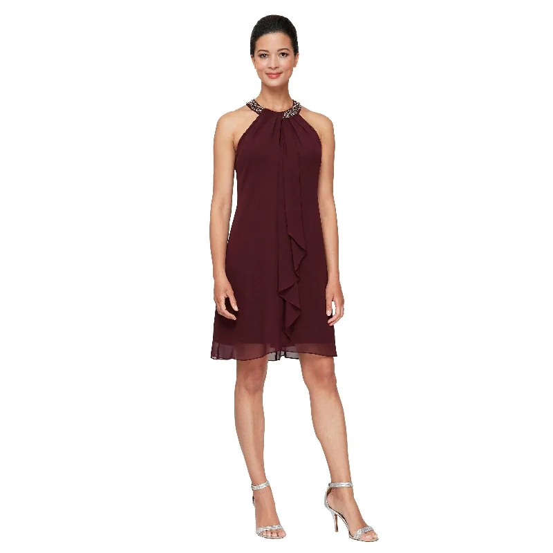 Mini cocktail dresses with a glittery finish for a party - ready styleSL Fashions 111105 Short Formal Dress Sale