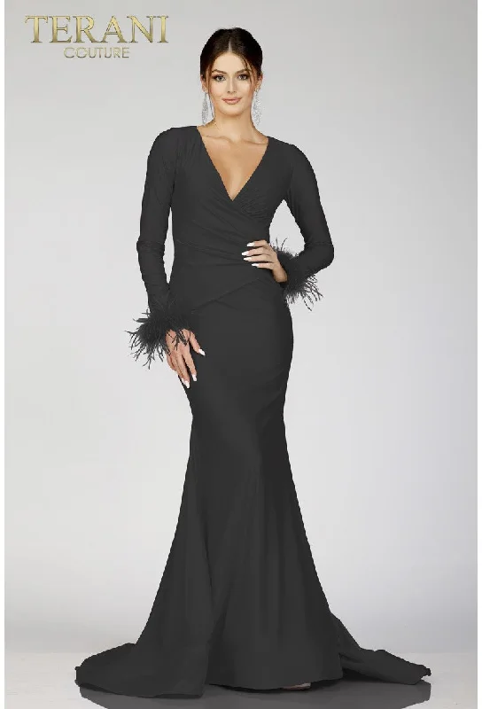 Maxi dresses with cut - out details on the sides for a modern edge Maxi dresses with cut - out details on the sides for a modern edge Terani Couture 231P0074 Long Sleeve Formal Mermaid Dress Maxi dresses with cut - out details on the sides for a modern edge Maxi dresses with cut - out details on the sides for a modern edge Terani Couture 231P0074 Long Sleeve Formal Mermaid Dress