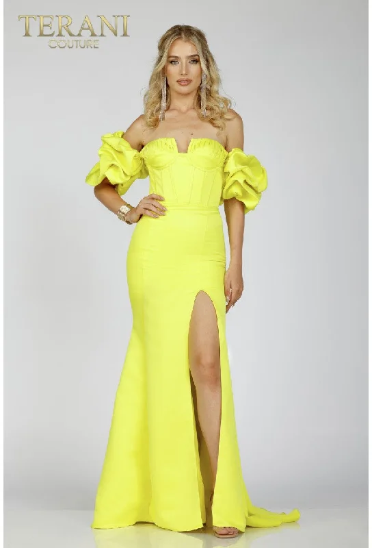 Maxi dresses with a wrap - around style for a customizable fit Maxi dresses with a wrap - around style for a customizable fit Terani Couture 231P0181 Long Ruffle Formal Prom Dress Maxi dresses with a wrap - around style for a customizable fit Maxi dresses with a wrap - around style for a customizable fit Terani Couture 231P0181 Long Ruffle Formal Prom Dress