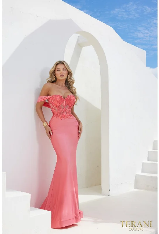 Maxi dresses with a wrap - around style for a customizable fit Maxi dresses with a wrap - around style for a customizable fit Terani Couture 241P2250 Long Fitted Prom Formal Gown Maxi dresses with a wrap - around style for a customizable fit Maxi dresses with a wrap - around style for a customizable fit Terani Couture 241P2250 Long Fitted Prom Formal Gown