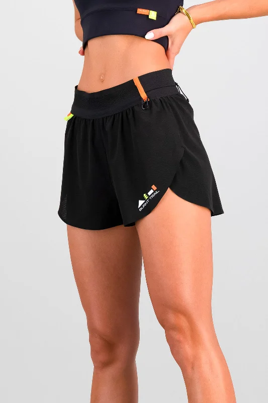 Embroidered Women Shorts with Intricate DesignsElevate Women's Run Short