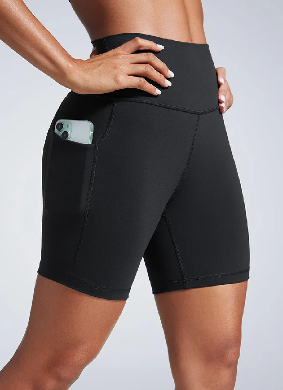 Cuffed Women Shorts for a Laid - Back and Trendy LookButterbreeze Pocket Shorts 6''