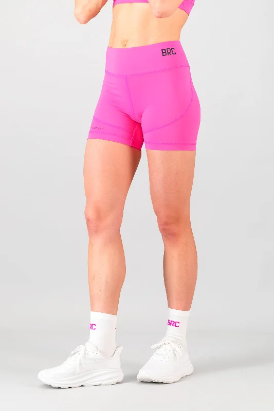 Denim Women Shorts with Distressed Details for a Casual VibeSpeedflex Women's 4-Inch Shorts - Electric Pink