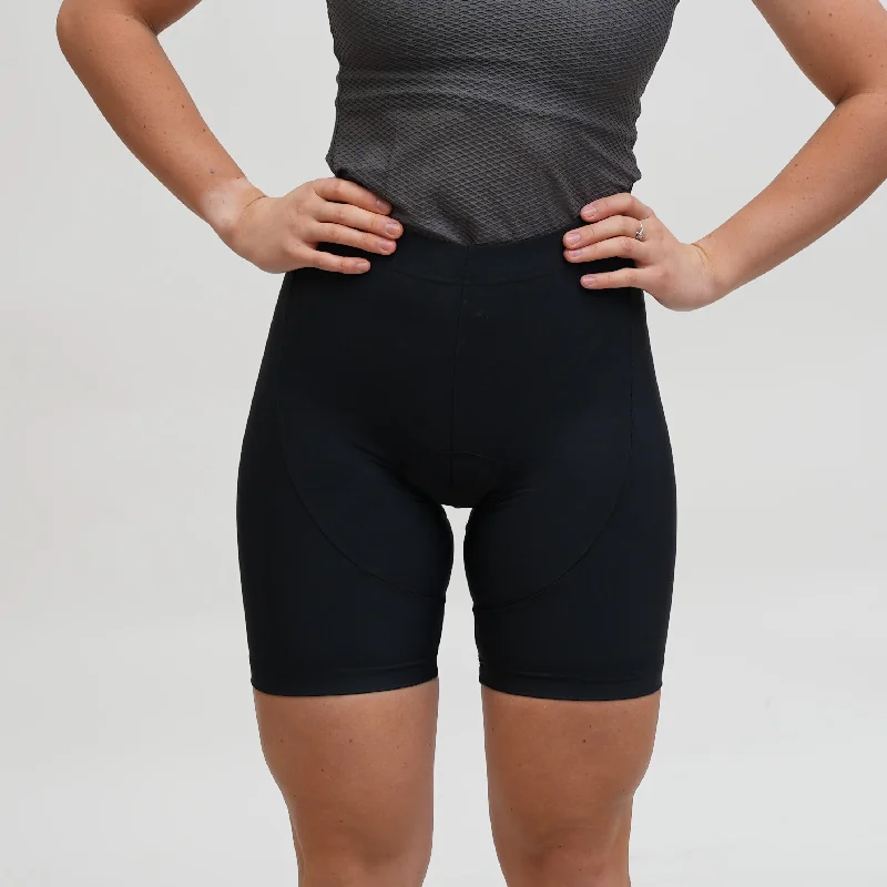 Tie - Waist Women Shorts for a Customizable FitThe Black Shorts for Women