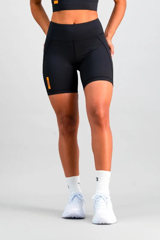Printed Animal Print Women Shorts for a Wild and Stylish AppearanceThe Essential Shorts - Black