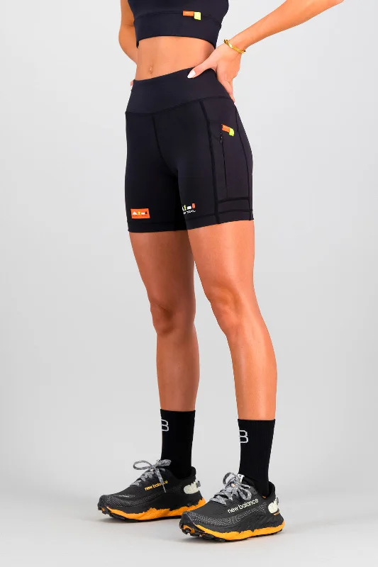 Cuffed Women Shorts for a Laid - Back and Trendy LookTraction 6-inch Tight Short