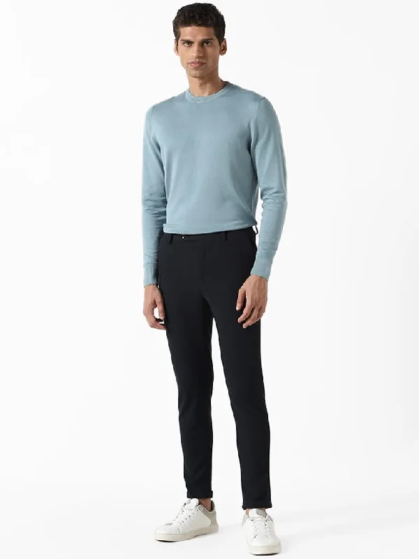 Solid Color Women Shorts in Bright Hues for a Bold StatementWES Formals Solid Sea Blue Ribbed Sweater Solid Color Women Shorts in Bright Hues for a Bold StatementWES Formals Solid Sea Blue Ribbed Sweater