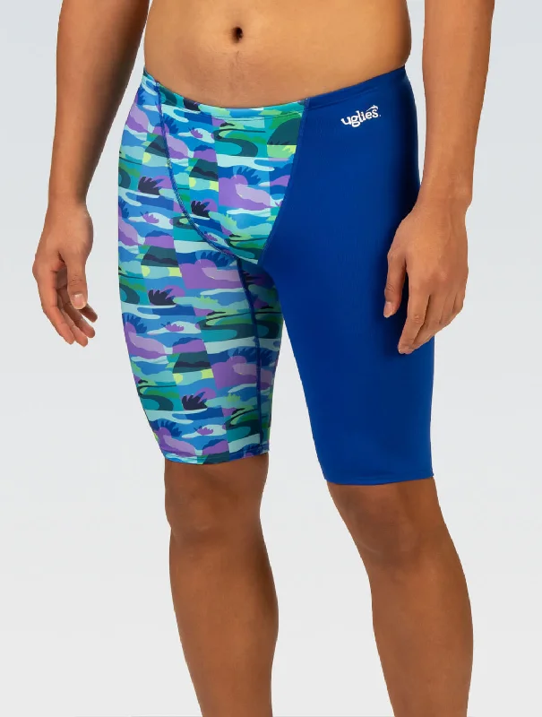 Plus size UV protection swimwear for sun safety7010-B20
