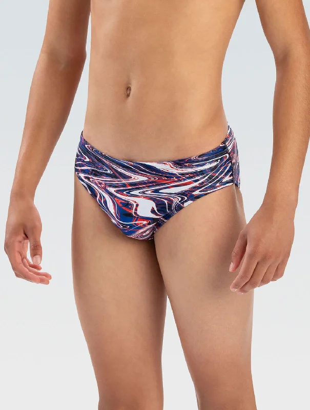 Plus size swimwear in bright colors for confidence7100-A38