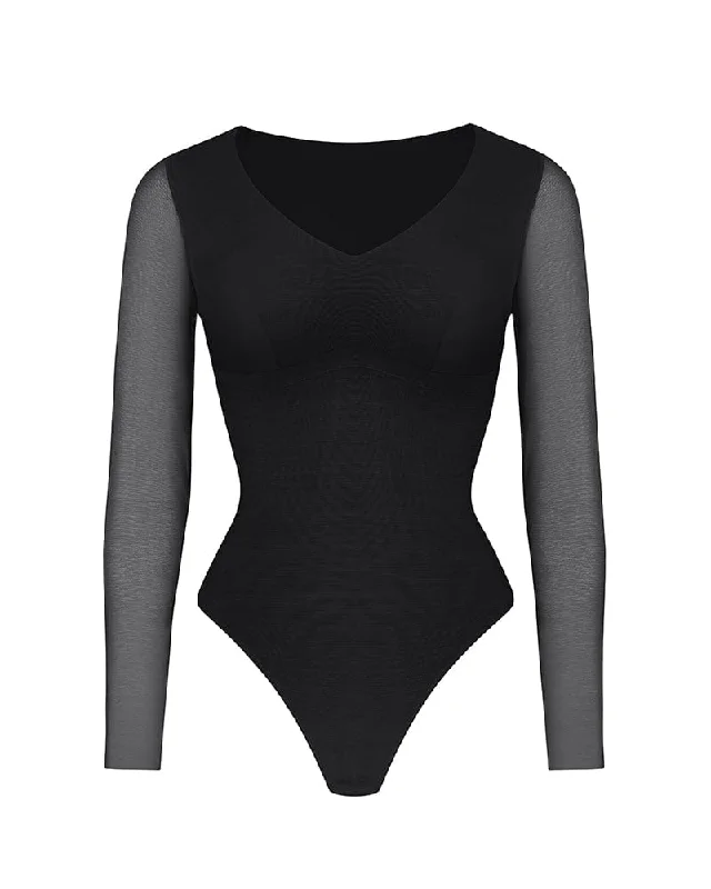 Organic Cotton Bodysuits for an Eco - Friendly and Comfortable OptionAirSlim® Eco Contour Long Sleeve Bodysuit