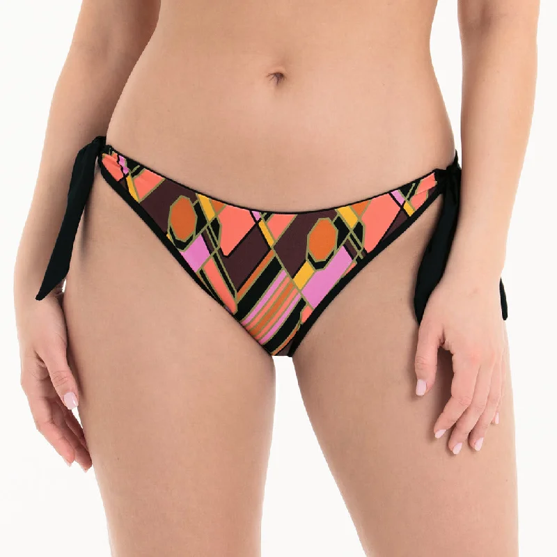 Lace - trimmed bikini for an elegant and romantic touchAnita Swimwear Vintage Art Original Tie Side Bikini Bottom 8805-0 Lace - trimmed bikini for an elegant and romantic touchAnita Swimwear Vintage Art Original Tie Side Bikini Bottom 8805-0