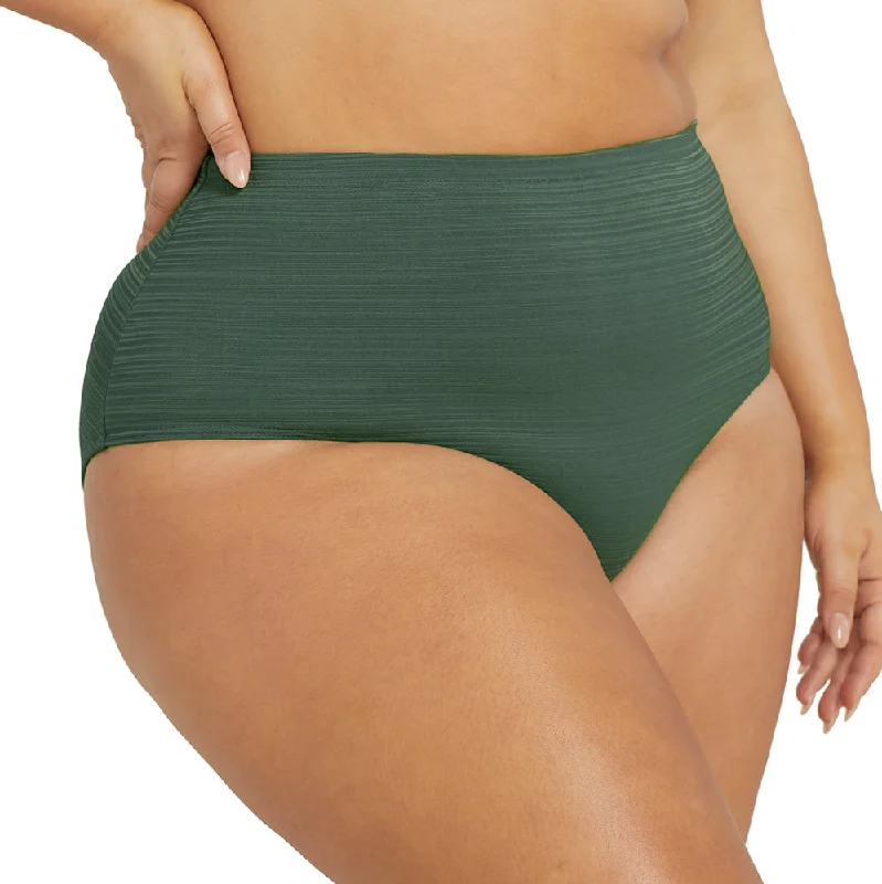 Neon - colored bikini to stand out on the beachArtesands Swimwear Aria Olive Renoir High Waist Bikini Bottom 4808 Neon - colored bikini to stand out on the beachArtesands Swimwear Aria Olive Renoir High Waist Bikini Bottom 4808