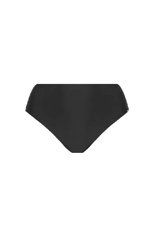 Tropical - themed bikini for a vacation - ready beach outfitBlack High Rise Bikini Bottoms Tropical - themed bikini for a vacation - ready beach outfitBlack High Rise Bikini Bottoms