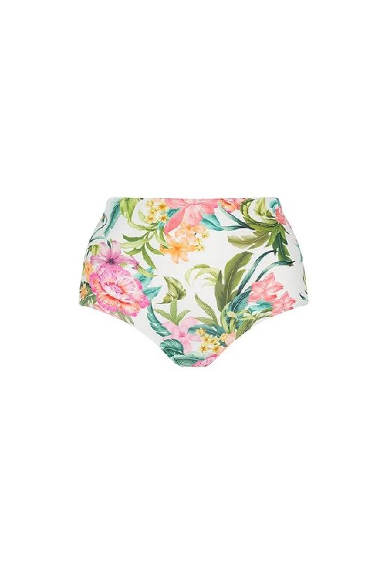 Sustainable bikini made from recycled materials for eco - conscious beachgoersBora Bora White High Waisted Bikini Bottoms Sustainable bikini made from recycled materials for eco - conscious beachgoersBora Bora White High Waisted Bikini Bottoms