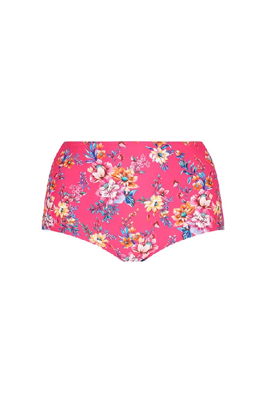 Tropical - themed bikini for a vacation - ready beach outfitCastaway High Waisted Bikini Bottoms Tropical - themed bikini for a vacation - ready beach outfitCastaway High Waisted Bikini Bottoms