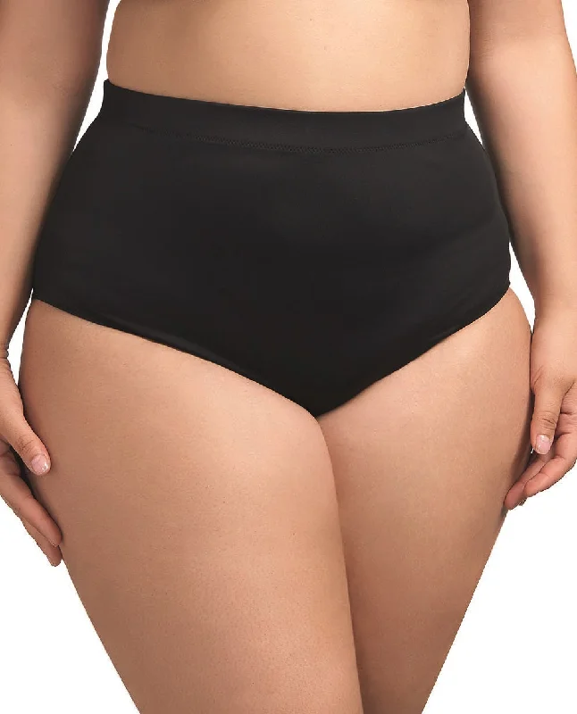 Tropical - themed bikini for a vacation - ready beach outfitElomi Swimwear Essentials Classic Black Bikini Bottom 7600 Tropical - themed bikini for a vacation - ready beach outfitElomi Swimwear Essentials Classic Black Bikini Bottom 7600