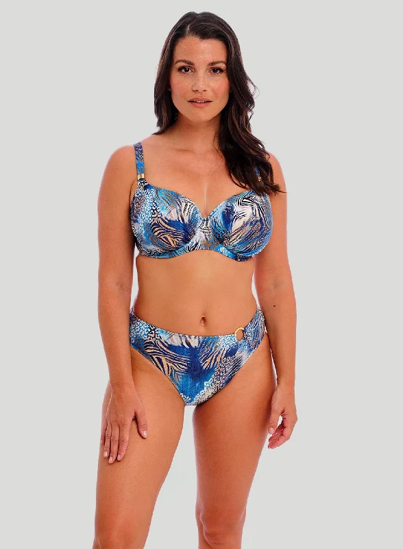 Neon - colored bikini to stand out on the beachFantasie Swimwear: Seraya Sands Mid Rise Bikini Brief Denim Neon - colored bikini to stand out on the beachFantasie Swimwear: Seraya Sands Mid Rise Bikini Brief Denim