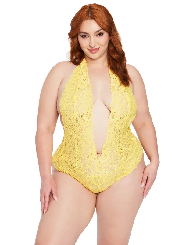 Organic Cotton Bodysuits for an Eco - Friendly and Comfortable OptionJessica Lace Teddy