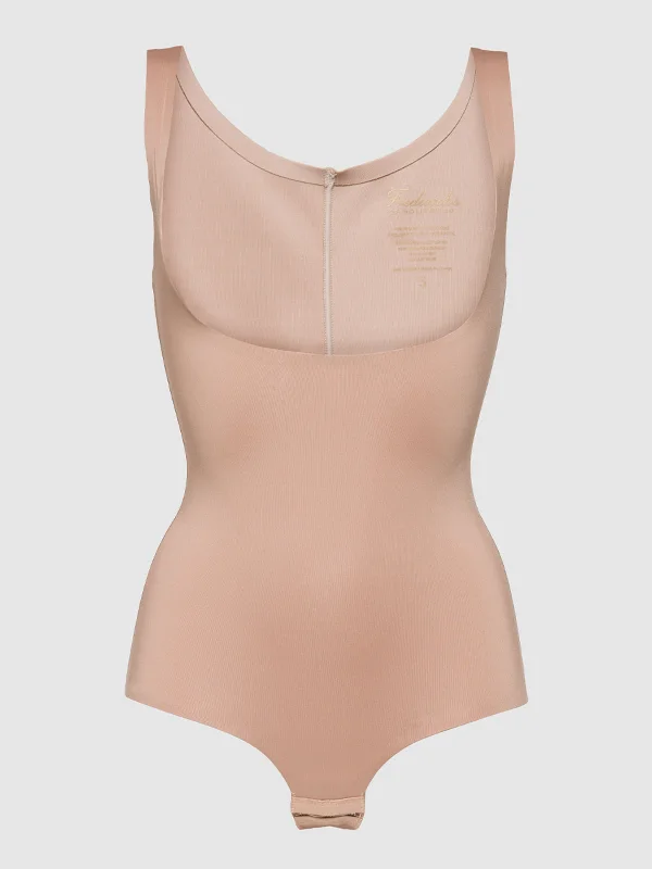 Convertible Straps Bodysuits for Multiple Styling OptionsHollywood Shape Sculpting Open Bust Bodysuit