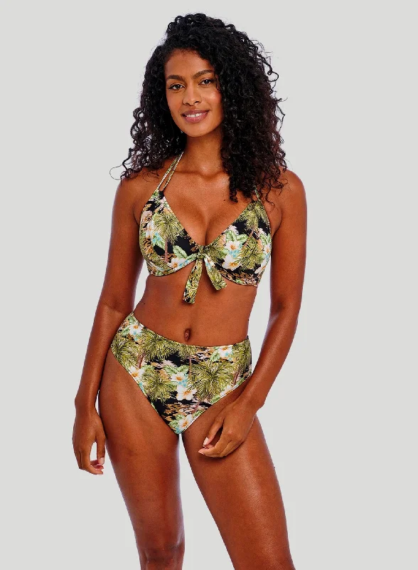 UV - protection bikini for safe sun exposure during beach daysFreya Swimwear: Bahama Shores High Waist Bikini Brief Black UV - protection bikini for safe sun exposure during beach daysFreya Swimwear: Bahama Shores High Waist Bikini Brief Black