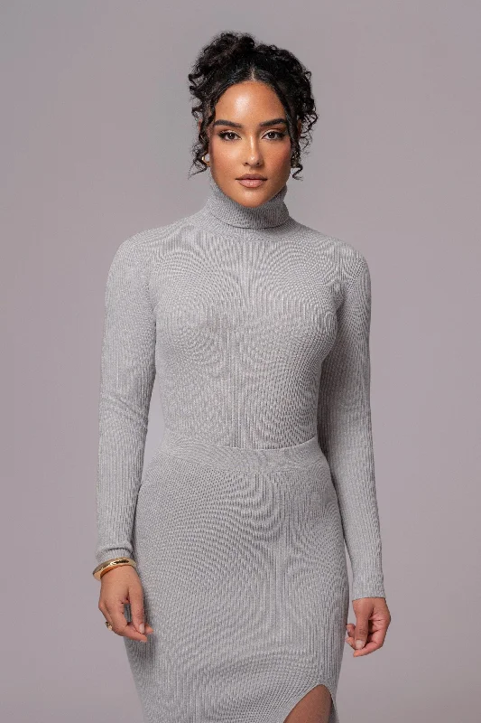 Lace Bodysuits for a Sexy and Elegant Bedroom LookHeather Grey Arlett Turtleneck Bodysuit
