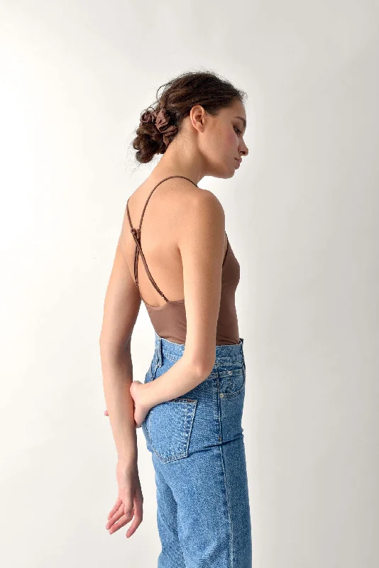 Compression Bodysuits for Post - Workout RecoveryLEXI Body - Mocha