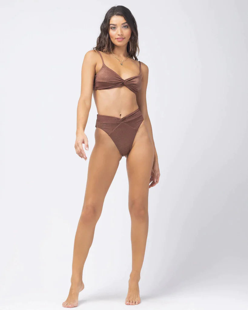 Neon - colored bikini to stand out on the beachShimmer Nancy Lee Bikini Bottom