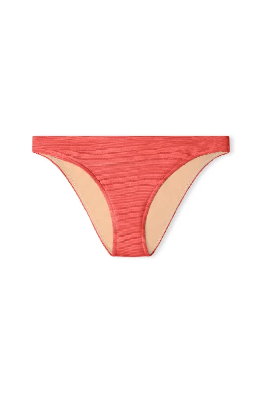 Neon - colored bikini to stand out on the beachSignature Classic Brief - Cranberry