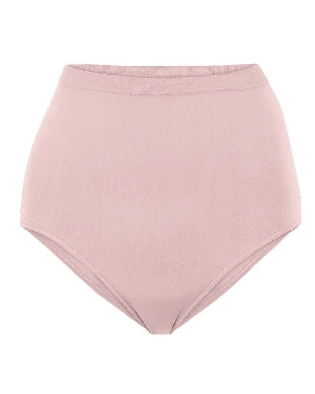 High - waisted bikini for a retro and tummy - flattering lookTRANQUIL Bottoms | Blush High - waisted bikini for a retro and tummy - flattering lookTRANQUIL Bottoms | Blush